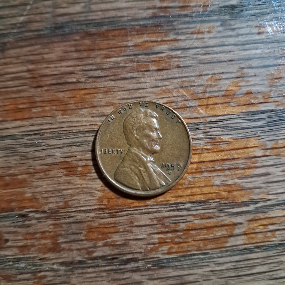 1959 D Lincoln Penny DDO DDR